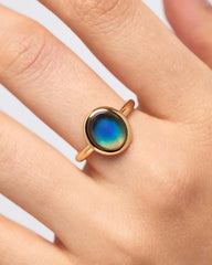 Gold Mood Ring - Mood Ring