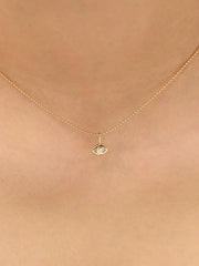 Gold Pendant - Gold Mini Evil Eye Charm