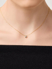 Diamond Necklace - Gold Medium Diamond Necklace