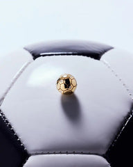 Solid Yellow Gold - Ballon d'Or Charm