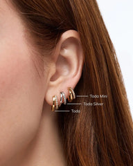 Double Hoop Earrings - Toda Mini
