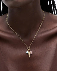Charm Necklace - Flora Charm Necklace