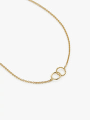 Interlocking Circles Necklace - Sam