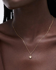 Solid Yellow Gold - Pearl Mini Liora Charm