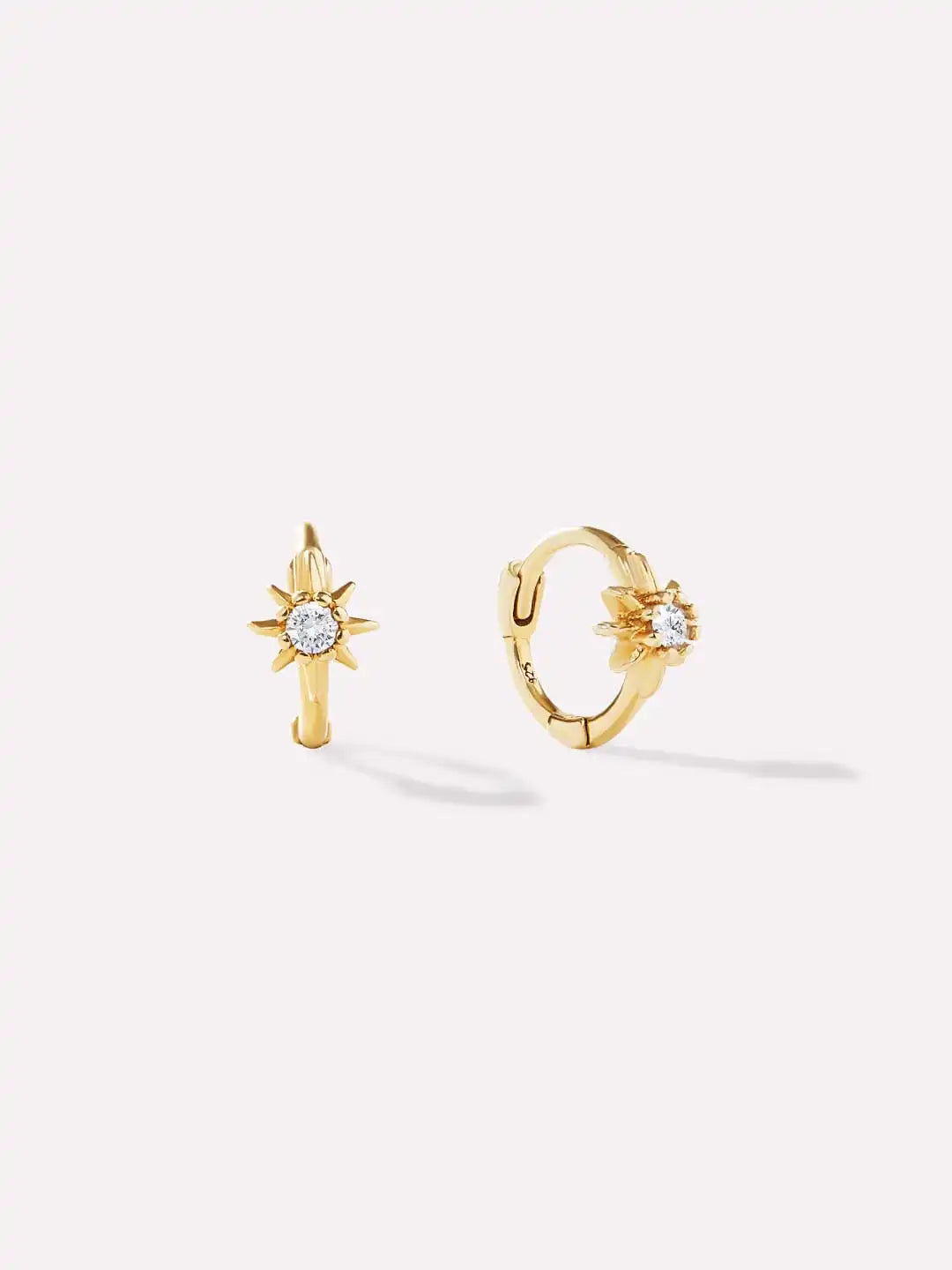 Sun Huggie Hoops - Elios