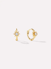 Sun Huggie Hoops - Elios