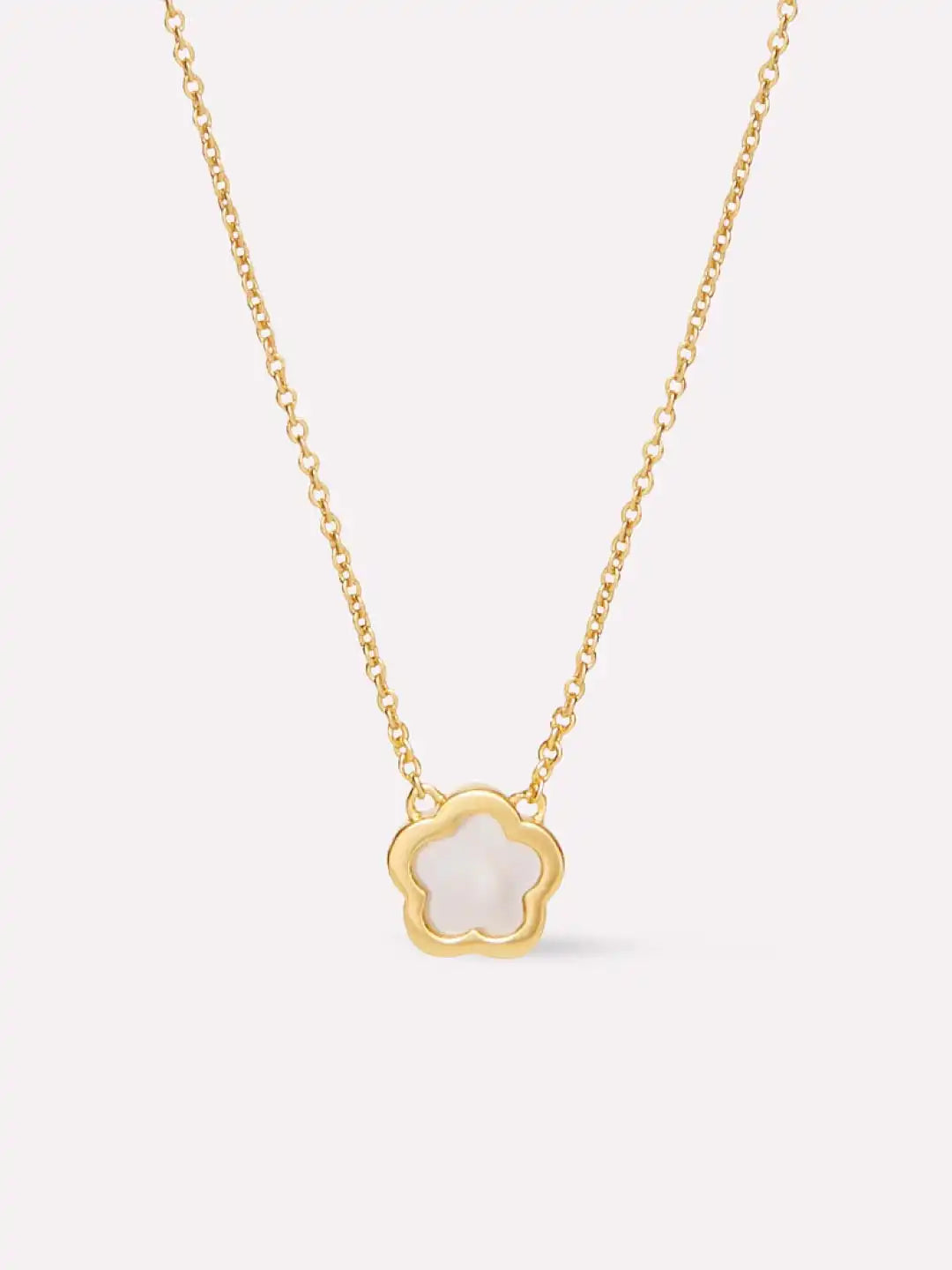 Mother of Pearl Inlay Flower Pendant - Saya