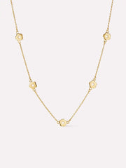 Flower Station Necklace - Rowena Necklace