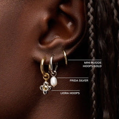 Sterling Silver - Mini Huggie Hoops