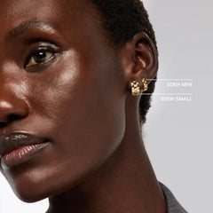 Small Hoop Earrings - Eden