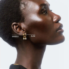 Delicate Huggie Hoops - Elise