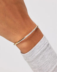 Gold Bangle Bracelet - Kira Bracelet