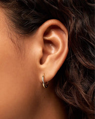 Hoop Earrings - Kira Slim Hoops