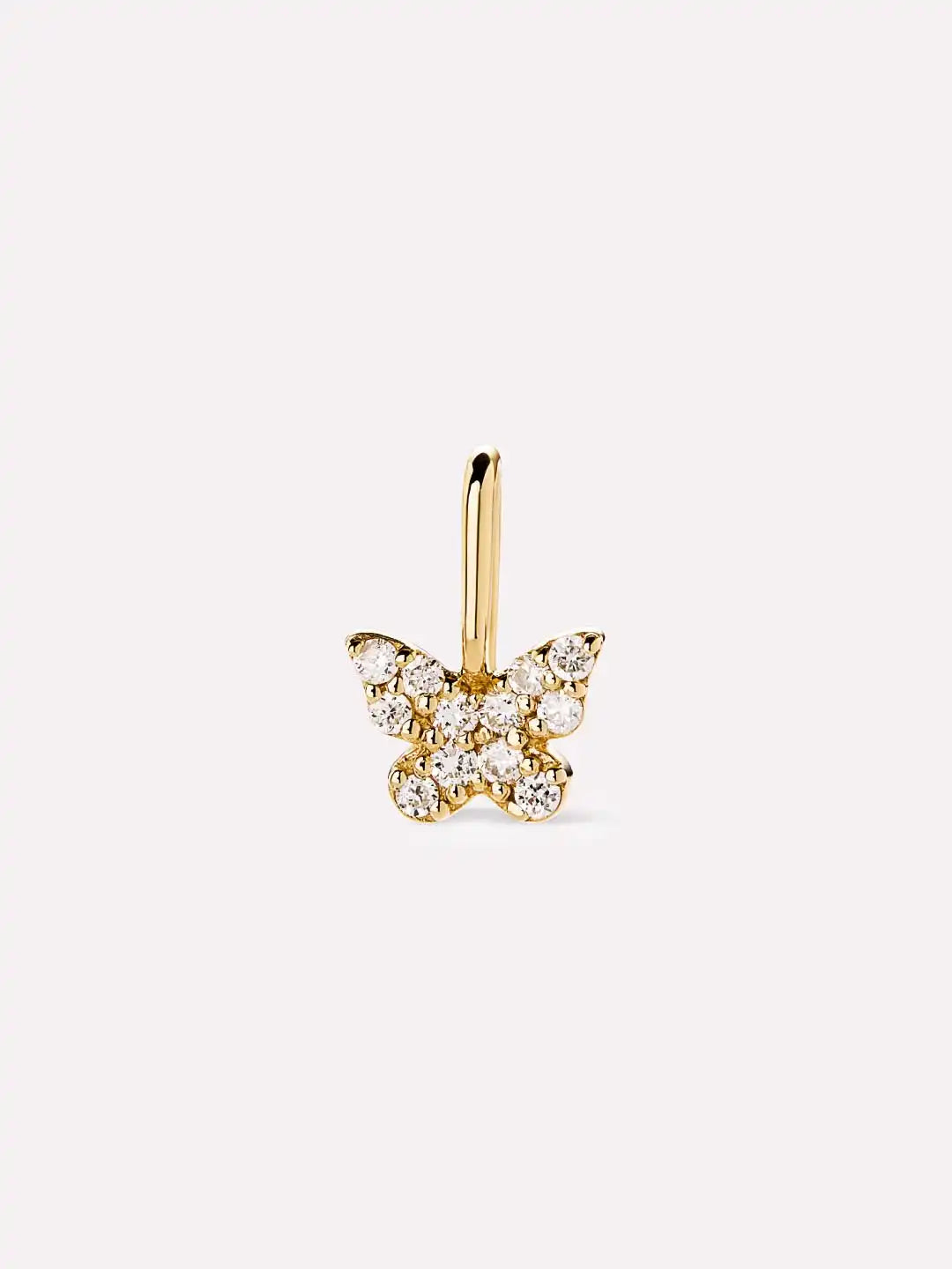 Gold Pendant - Gold Mini Butterfly Charm