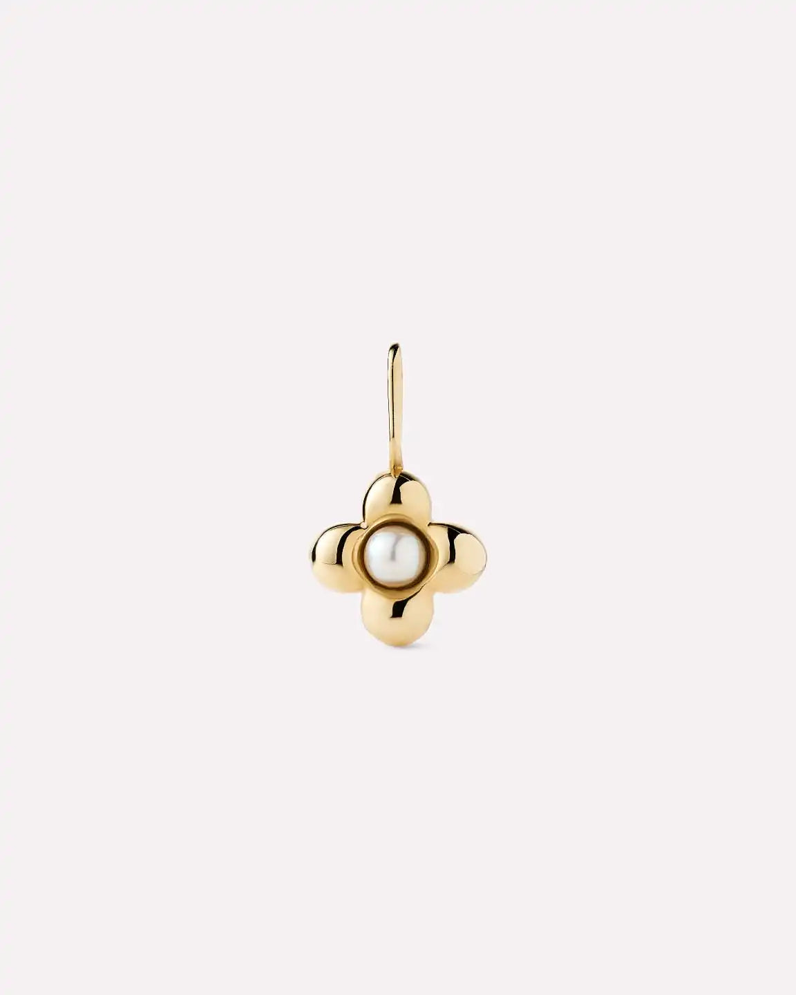 Solid Yellow Gold - Pearl Mini Liora Charm