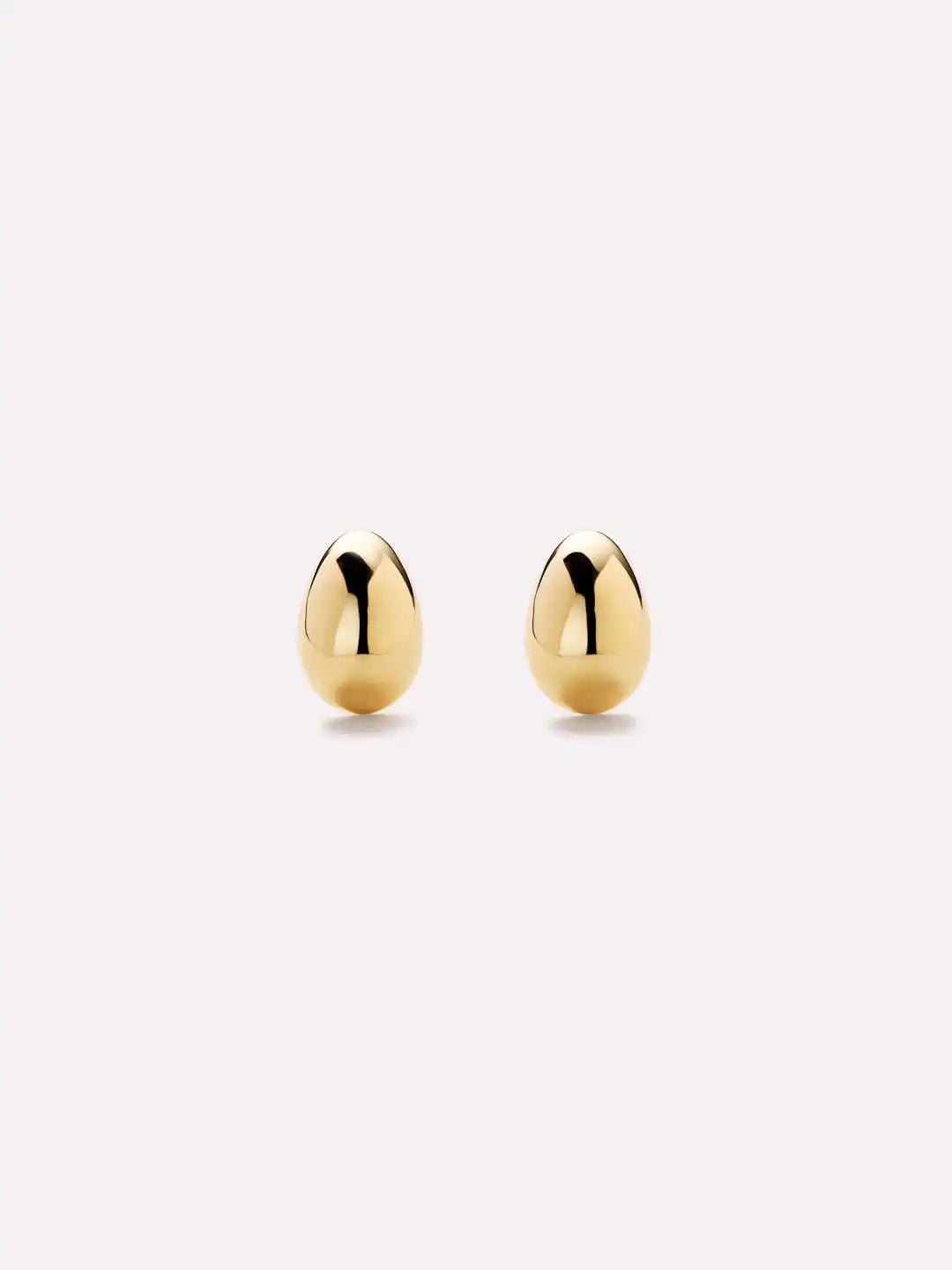 Gold Stud Earrings - Gold Mini Teardrop Studs