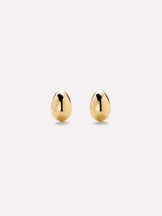 Gold Stud Earrings - Gold Mini Teardrop Studs