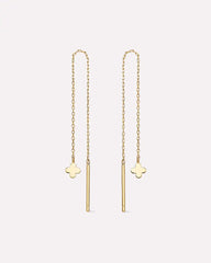 Solid Yellow Gold - Mini Flower Threaders