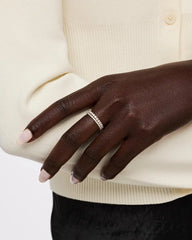 Solid Yellow Gold - Eternity Diamond Ring (1/2 ctw)
